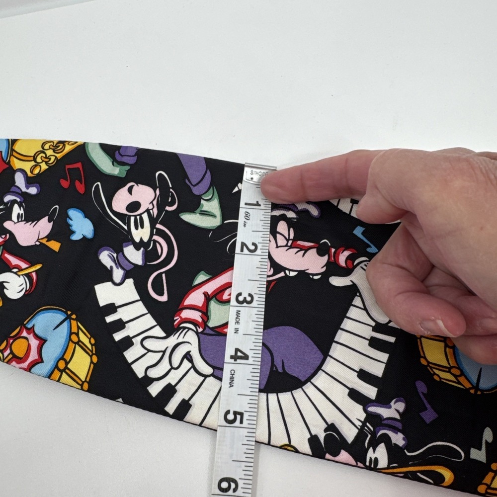 Goofy One-Man Band Tuxedo Cummerbund and Bowtie Set Pure Silk Disney Vintage USA - Picture 6 of 13